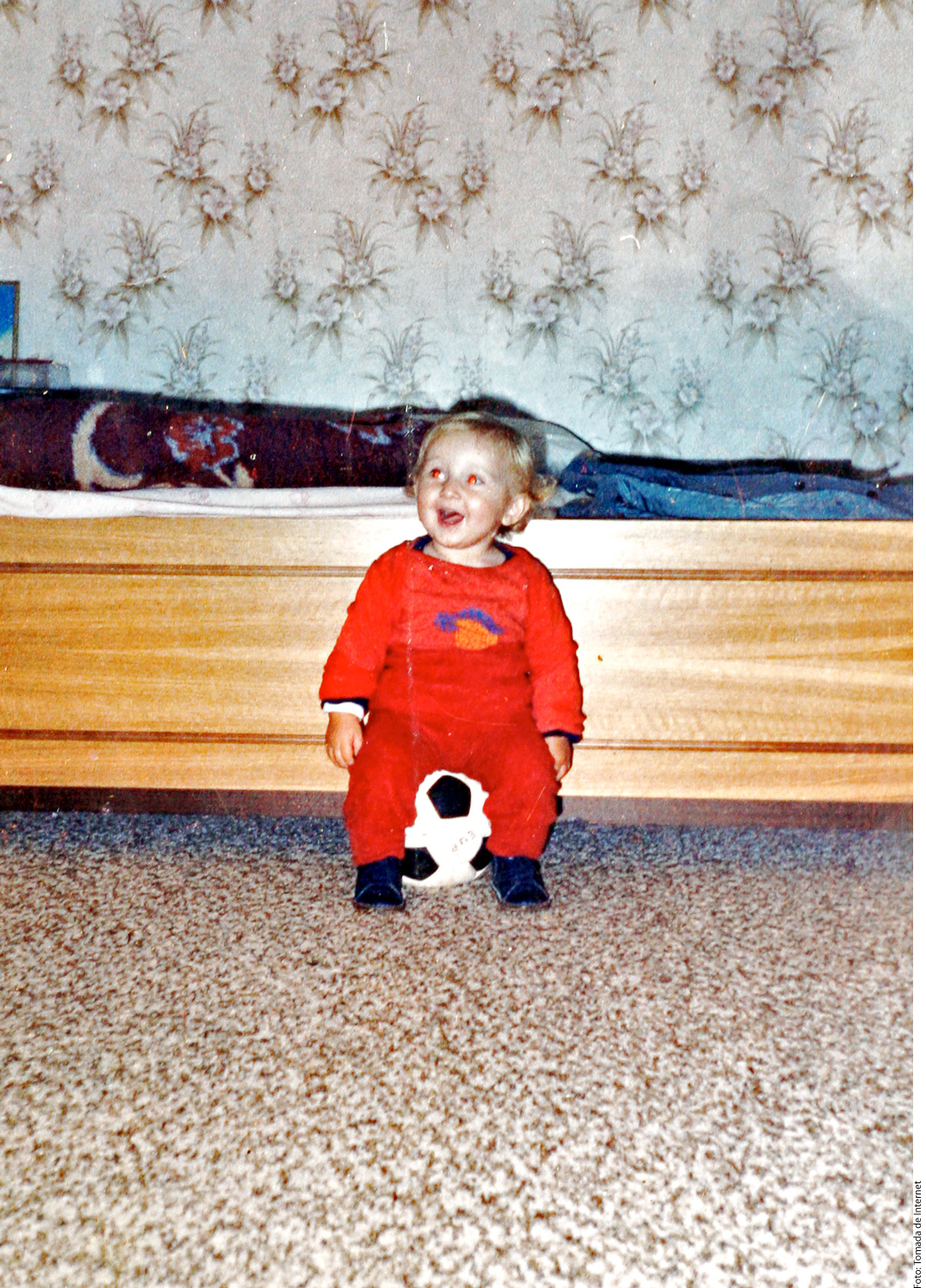 Pese a la guerra, Luka Modric desde pequeño estuvo ligado al futbol.