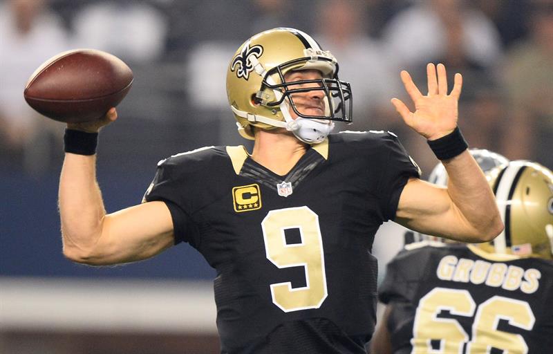 Drew Brees impuso una nuva marca como el mejor pasador en la historia de la NFL