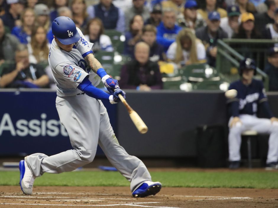 Manny Machado fue el mejor bate de los Dodgers en el juego 1.