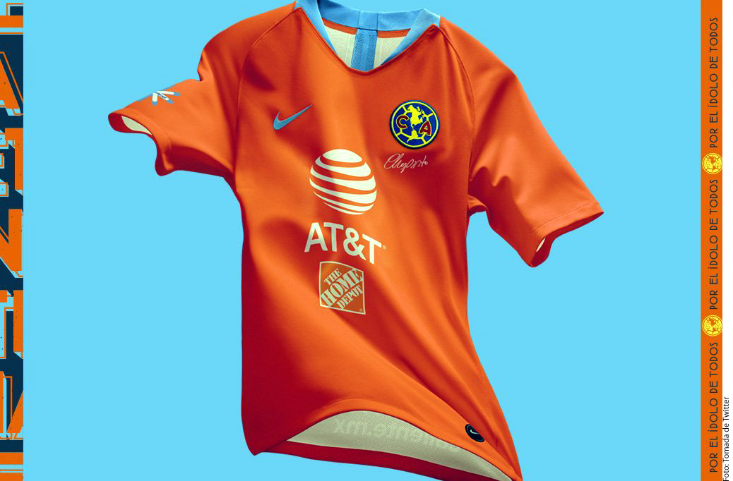 La nueva playera naranja del América es en honor al personaje de "El Chanfle"