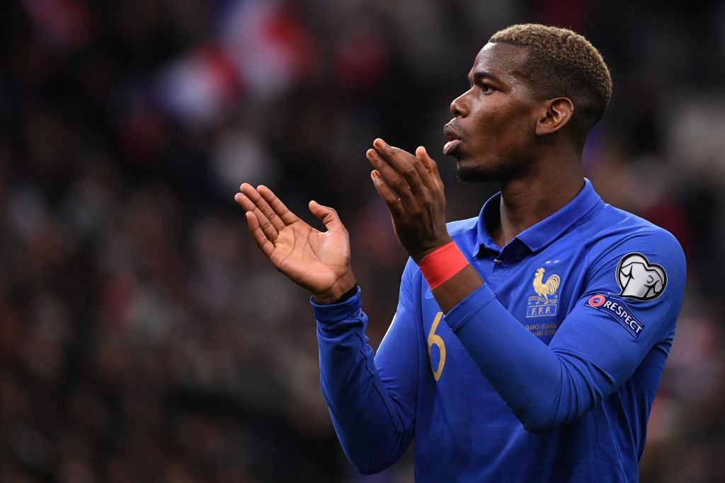 Paul Pogba, campeón con la selección de Francia y figura del Manchester United le llena el ojo a Zidane