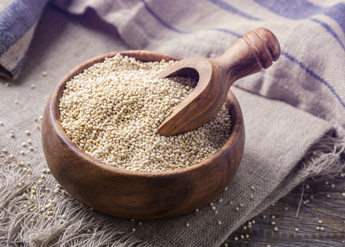 La quinoa es un súper alimento.
