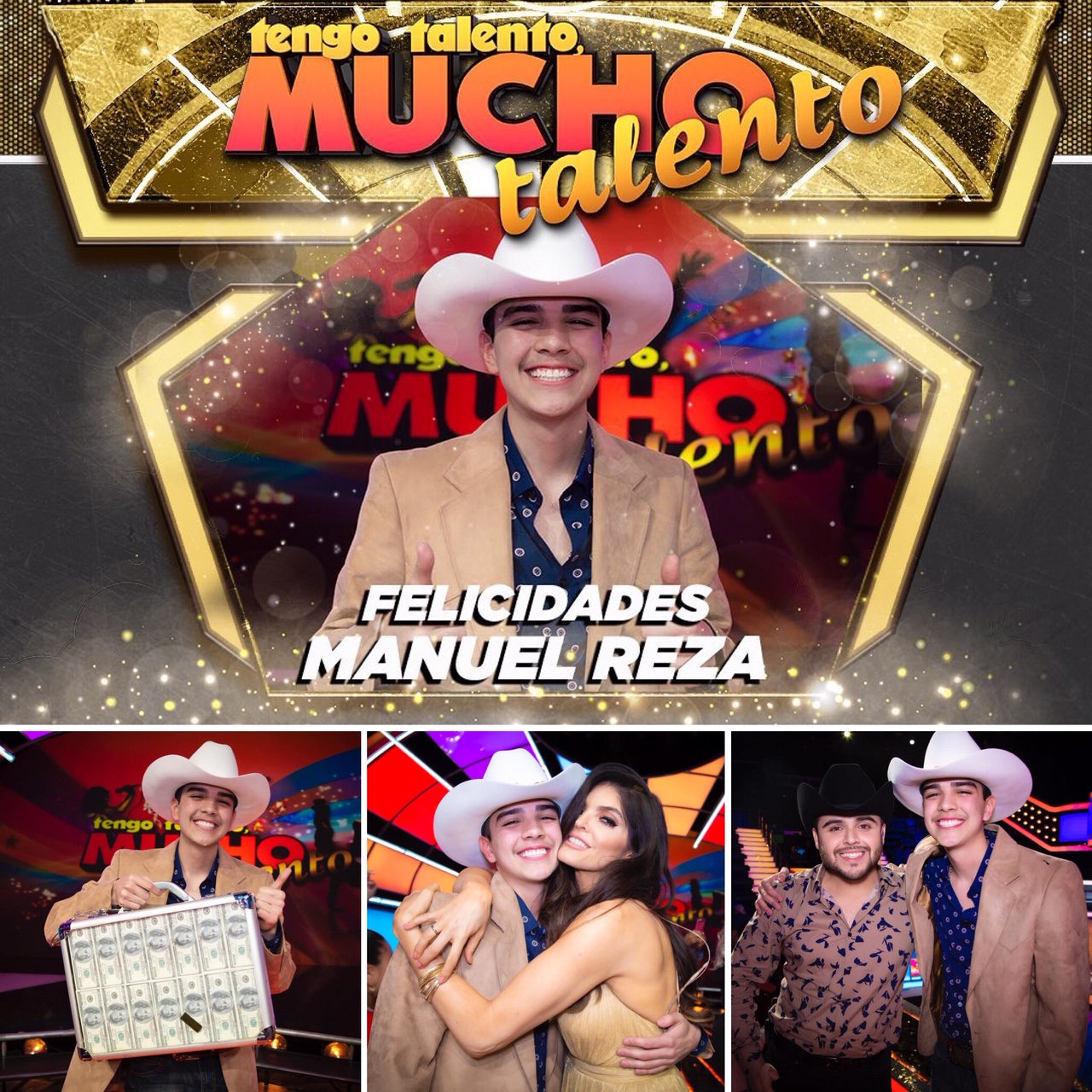 Manuel Reza, ganador de 'Tengo talento, mucho talento' de Estrella TV