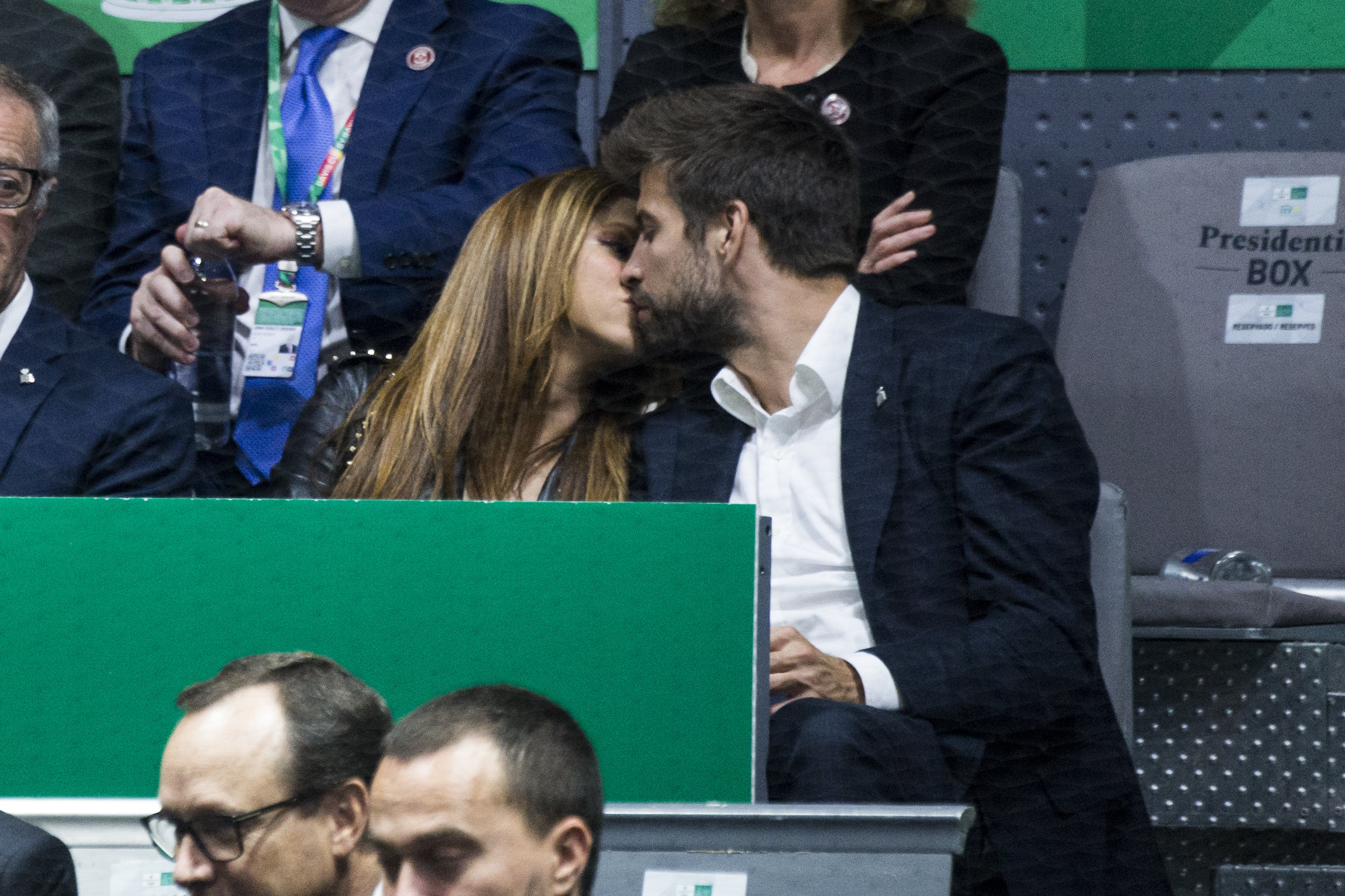 Shakira y Piqué/The Grosby Group.