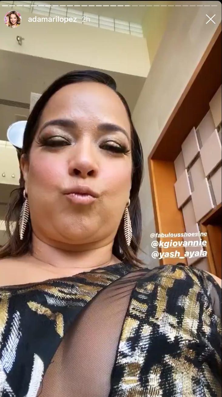 Captura de las historias de Instagram de Adamari López/By @adamarilopez