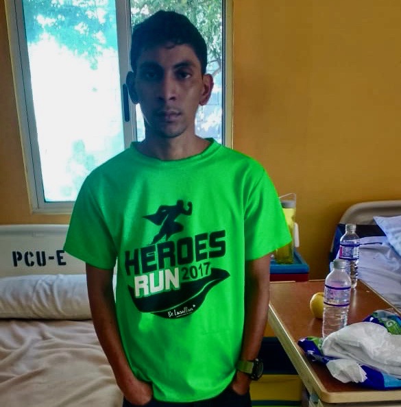 El hondureño Angel Domínguez espera no contagirse de COVID-19 mientras se recupera de una operación