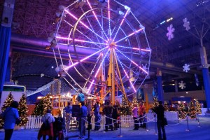 Winter Wonderfest, el tradicional festival navideño y de invierno de Navy Pier, en el centro de Chicago.